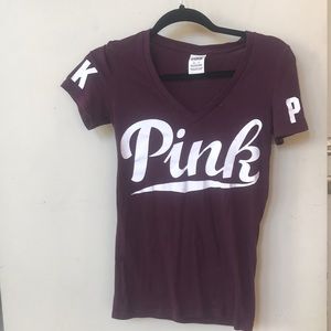 PINK Victoria’s Secret purple t shirt